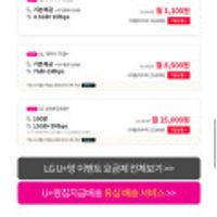 알뜰폰 요금제 4.5GB+1Mbps 통화 문자 무제한 6개월