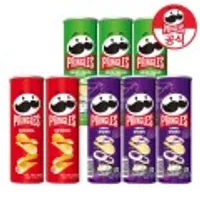 프링글스 110g100g 오리지날 110g x 2개 + 양파맛 110g x 3개 + 스윗어니언 100g x 3개무료