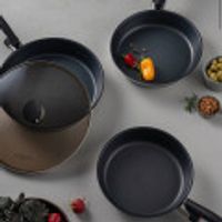 알텐바흐 디펜더스 프라이팬 인덕션 스테인레스 후라이팬/전용뚜껑 24cm