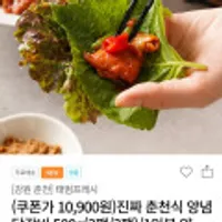 춘천식 양념 닭갈비 500g2팩