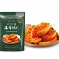 피코크 조선호텔 김치 무 석박지 1kg x 2팩
