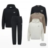 에디션 센서빌리티 세미오버핏 맨투맨 후드 스웻셋업