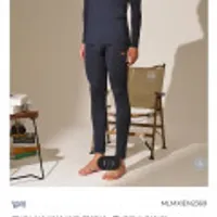 밀레 남성 피치 기모 웜웨어 2종세트