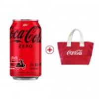코카콜라 제로 350ml캔 24개+코카콜라 토트백 증정
