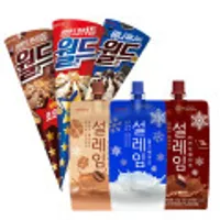 설레임 3종/월드콘 3종 160mlX 24개골라담기