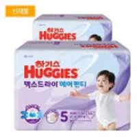 하기스 기저귀 맥스드라이에어 팬티 공용 4,5,6단계 핫딜