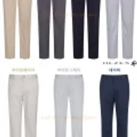 올젠 사이드 밴딩 치노 팬츠