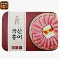 국산 홍어 500g x 1팩 + [증정] 용기초장 1개 외 난각1번 유정란