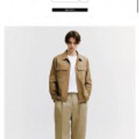 지오다노 와이드핏 치노팬츠