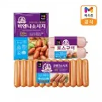 목우촌 주부9단 로스구이햄 500g x 3개외 비엔나/프랑크소시지