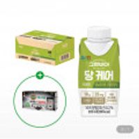 정식품 그린비아 당 케어 200ml 18팩+베지밀 뼈에좋은칼슘검은콩깨쌀두유 20봉