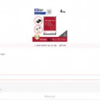 [오늘만쎄일하마] {공식 대리점} WD RED PLUS 4TB WD40EFZX NAS HDD 쿠폰가 107,225원