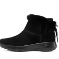 스케쳐스 여성용 고워크 겨울 기모 초경량 쿠션 발피로감소 스노우부츠 앵클부츠