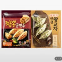올반 짬뽕군만두/얇은피 인생왕교자 1.05kg 1+1 (임박)
