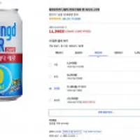 동아오츠카 나랑드사이다 제로 캔 345ml, 24개