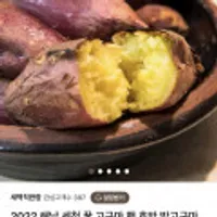 2022 해남 세척 꿀 고구마 햇 호박 밤고구마 군고구마 베니하루카 특 2.5kg+2.5kg