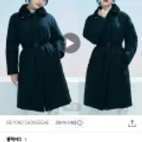 L퍼카라 블랙야크 롱 다운자켓