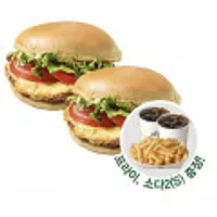 쉐이크쉑 쉑 베스트 2인세트 16,900원