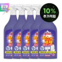 10% 추가적립 홈스타 락스와세제 욕실청소용 폼 스프레이 후로랄향 500ml 5개