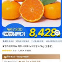 제주 서귀포 노지감귤 4.5kg