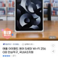 애플 아이패드 에어 5세대 Wi-Fi 256GB 안심직구_국내AS지원
