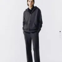 컨셉원 일자핏 기모 추리닝 바지