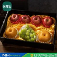 프리미엄 샤인혼합 선물세트 3kg 사과4입 배2입 샤인머스켓1입