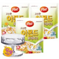 포스트 아몬드 후레이크 시리얼 620g 3개 +디저트고블렛