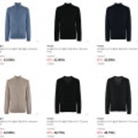 바쏘옴므 캐시미어 혼방니트