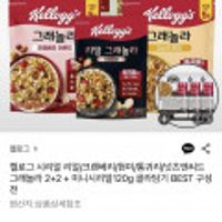 켈로그 시리얼 리얼/크렌베리/현미/통귀리/넛츠앤씨드 그래놀라 2+2 + 미니시리얼120g 골라담기 BEST 구성전무배