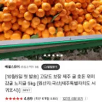제주 효돈 감귤 고당도 3kg
