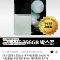삼성 갤럭시Z플립5 256GB 박스폰