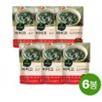 비비고 소고기 미역국 500g x 6봉