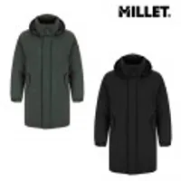 밀레 남성용 초경량 구스롱다운파카