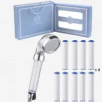 리셀 100 수압상승 녹물제거 샤워기 1개 + 필터 선물 세트