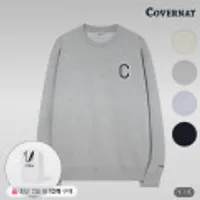 커버낫 남녀공용 C로고 맨투맨