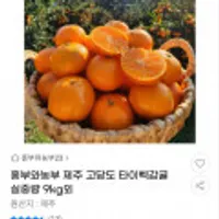제주고당도 타이벡 감귤 9kg