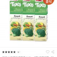 광동 팁코 브로콜리 혼합주스 1L*6팩(유통기한23/1/7)