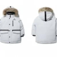 아이더 키즈 스투키 야상 롱 다운 자켓 JMW21551