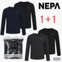네파 라운드 긴팔 티셔츠 1+1