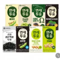 연세두유 리얼 검은 약콩 두유 190ml 48팩 외