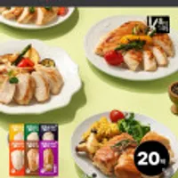 육식토끼 닭가슴살 150g 20팩+소스큐브 4팩