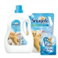 스너글 섬유유연제 대용량 4L + 2.6L 1개 + 캡슐세제 4P 증정