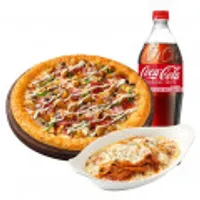 피자헛 베이컨포테이토 치즈크러스트 골드 L+리치치즈파스타+콜라1.25L