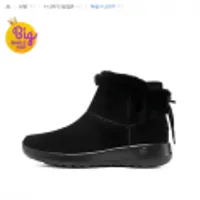 스케쳐스 여성용 고워크 겨울 기모 초경량 쿠션 발피로감소 스노우부츠 앵클부츠 144034