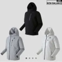 뉴발란스 UNI 에센셜 트레이닝 후드자켓