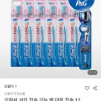 오랄비 성인 칫솔 기능 별 대표 칫솔 12입 모음전 + 칫솔 1입 증정