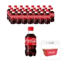 코카콜라, 300ml, 24개 + 증정 (채반용기, 주문시 100% 증정)