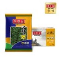 대천김 국산 유기농 천일염 곱창김 25g 7봉