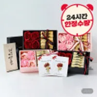 어버이날 카네이션 브로치1+1,비누꽃용돈박스,넥타이핀 한정수량